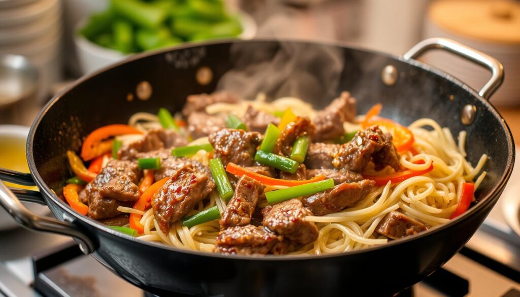 Beef Chow Fun Stir Fry Technique