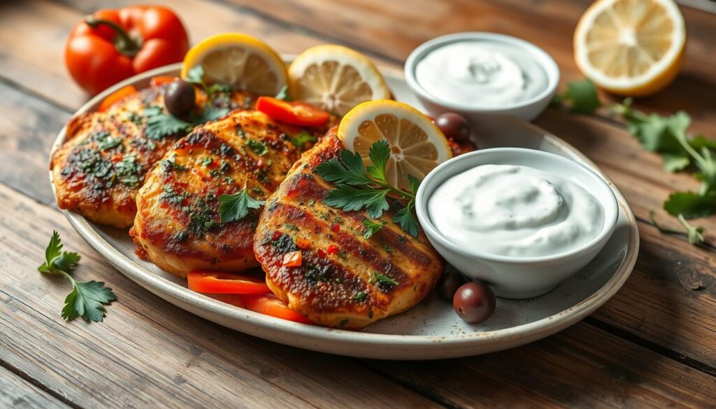 Gluten-Free Baked Chicken Cutlet Mediterranean Style