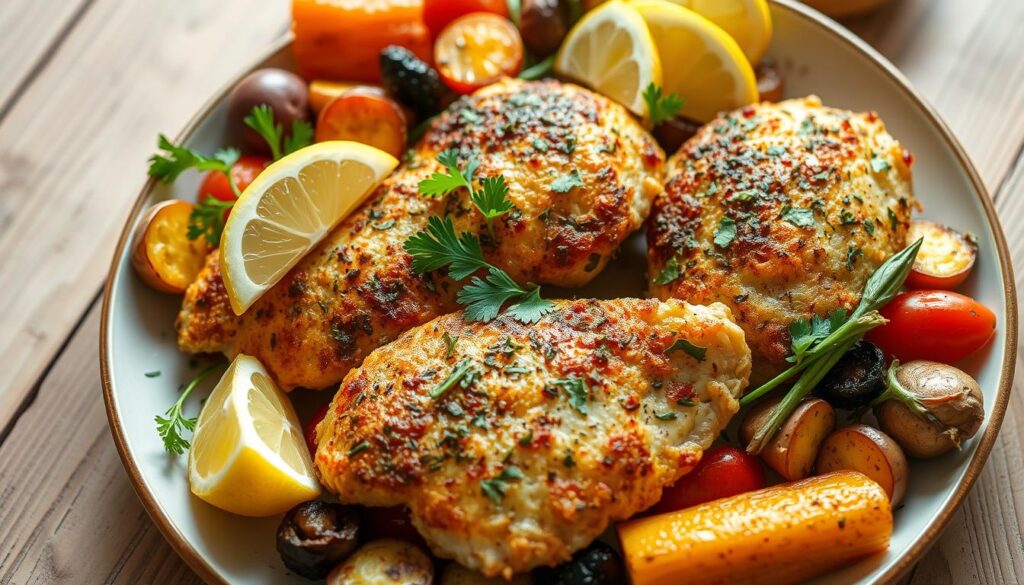 Healthy Herb-Crusted Chicken Cutlets