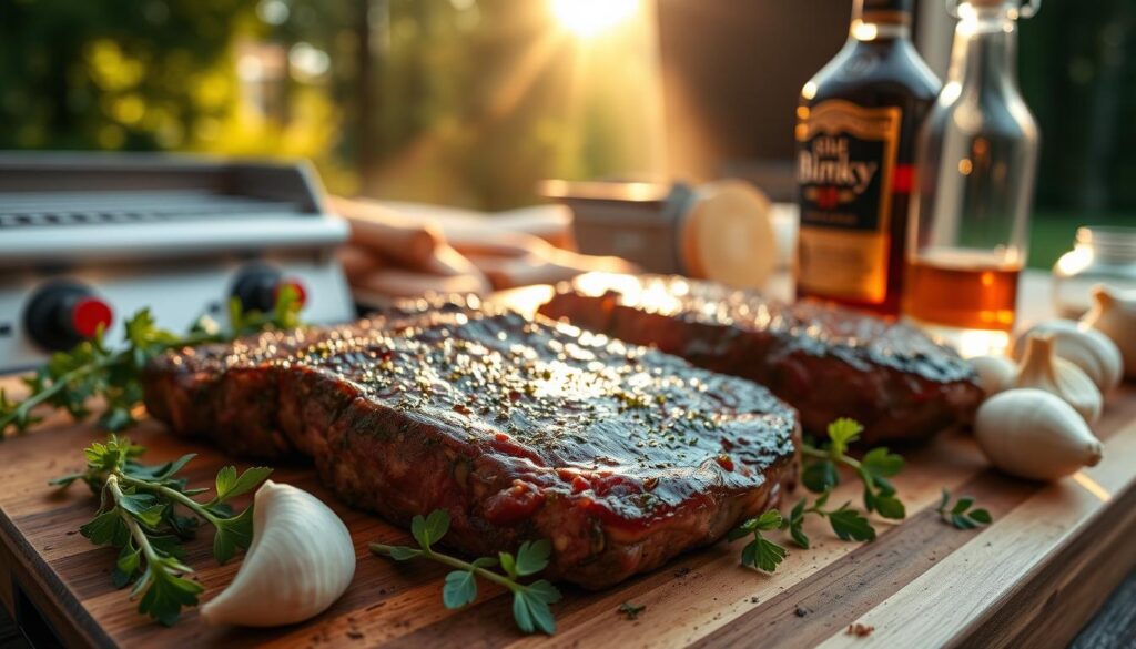 Preparing Flavored Steaks for Outdoor Cooking