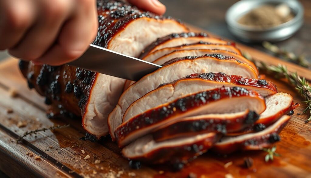 Slicing Smoked Turkey Breast Techniques