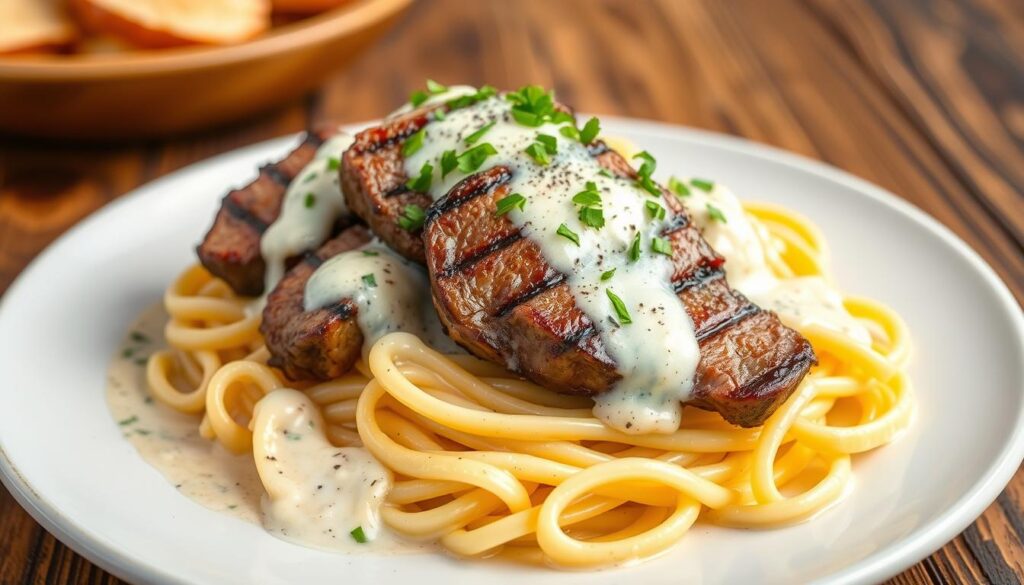 Steak Alfredo Recipe