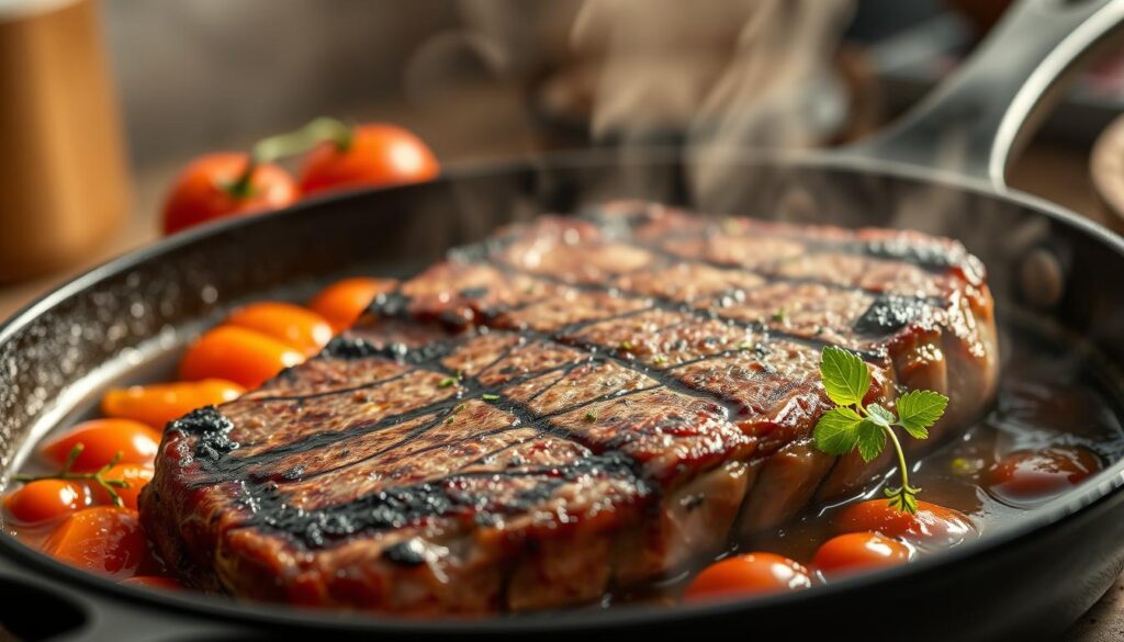 Steak Pizzaiola Cooking Technique