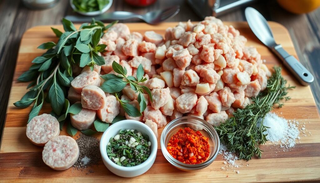 Turkey Sausage Ingredients