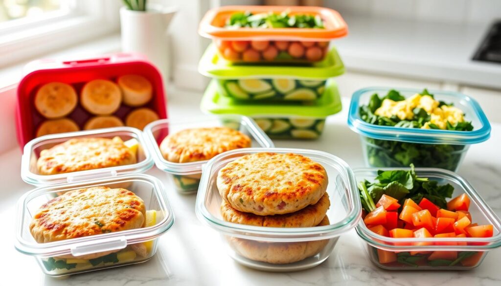 Turkey Sausage Patties Meal Prep