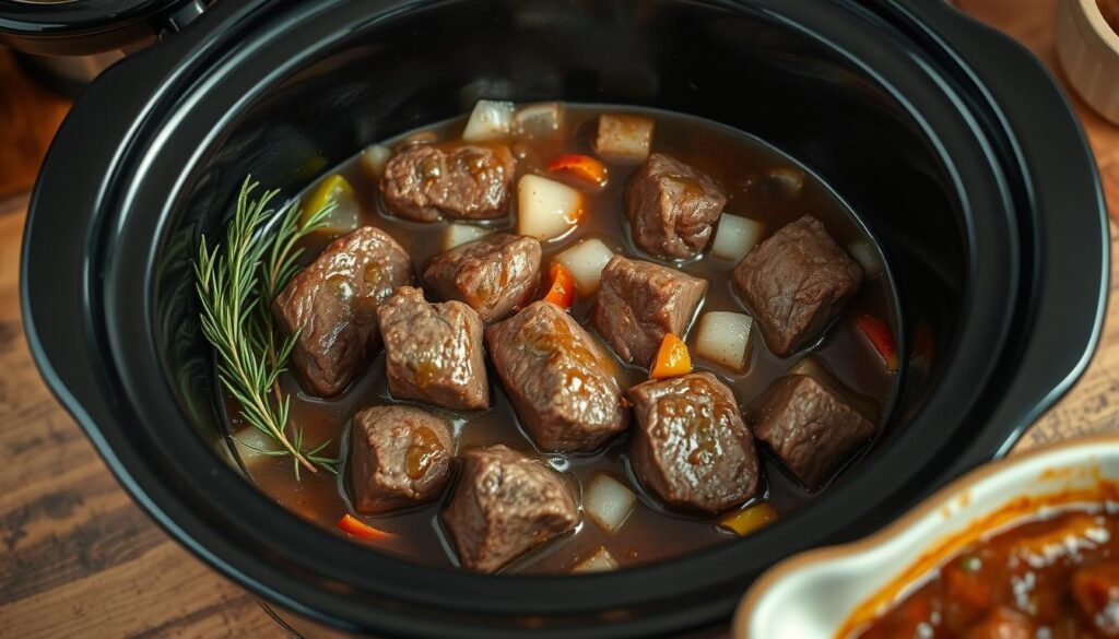 cube steak crock pot recipe