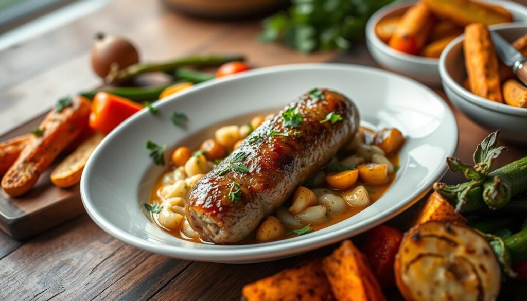 healthy turkey sausage