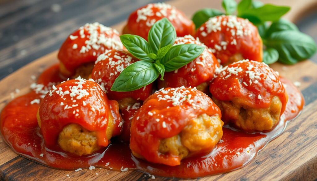 Chicken Parmesan Meatballs