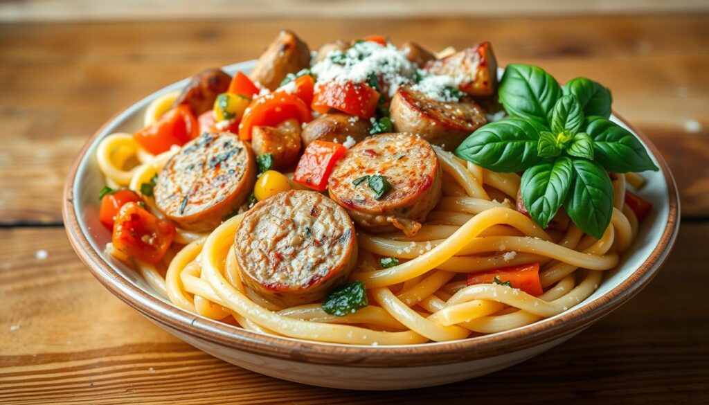 Chicken Sausage Pasta