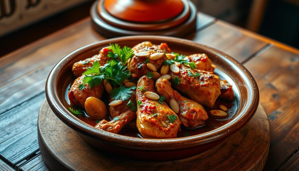 Chicken Tagine Presentation