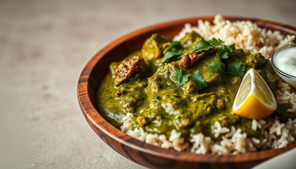 Lamb Saag Serving Suggestions